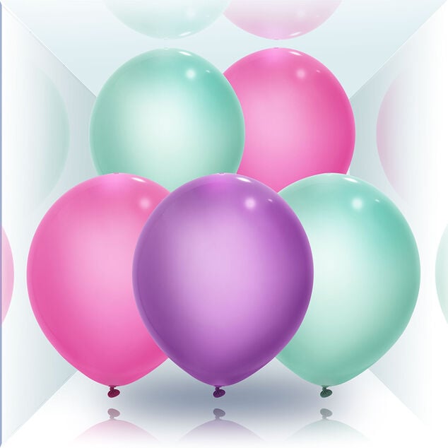 Ballon lumineux LED 3 couleurs 5 pi&egrave;ces