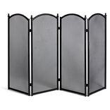 Pare-feu 4 volets 25/100xH60cm