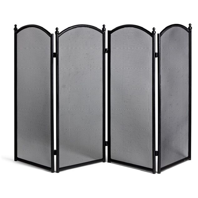 Pare-feu 4 volets 25/100xH60cm