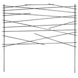 Bordure m&eacute;tallique noire
