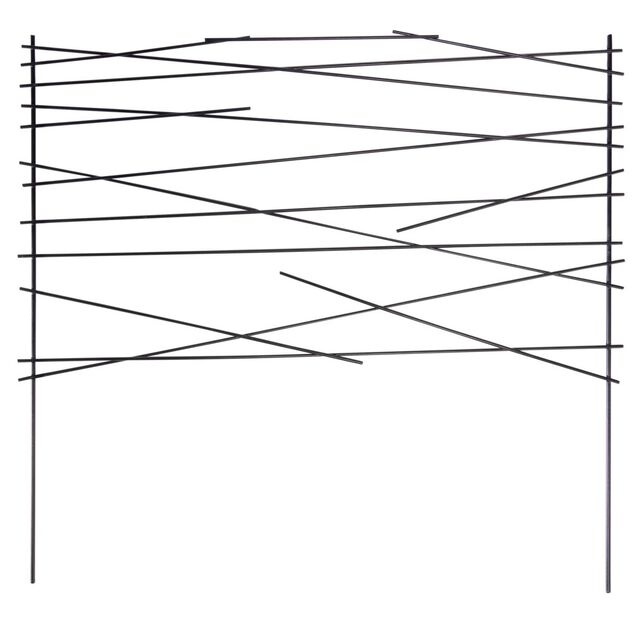 Bordure m&eacute;tallique noire