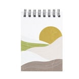 Carnet spirale A7 à lignes 140 pages