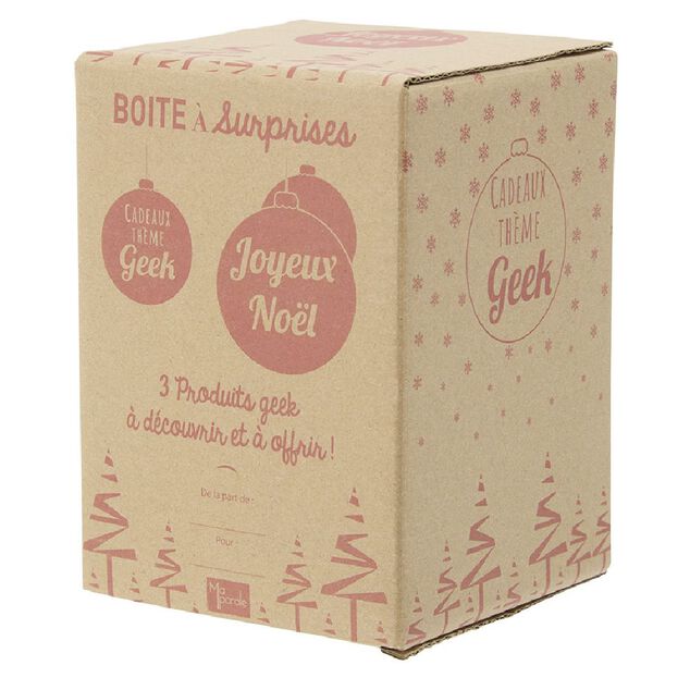 Bo&icirc;te cadeau surprise Geek