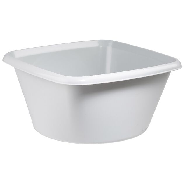 Bassine carrée en plastique 9 L