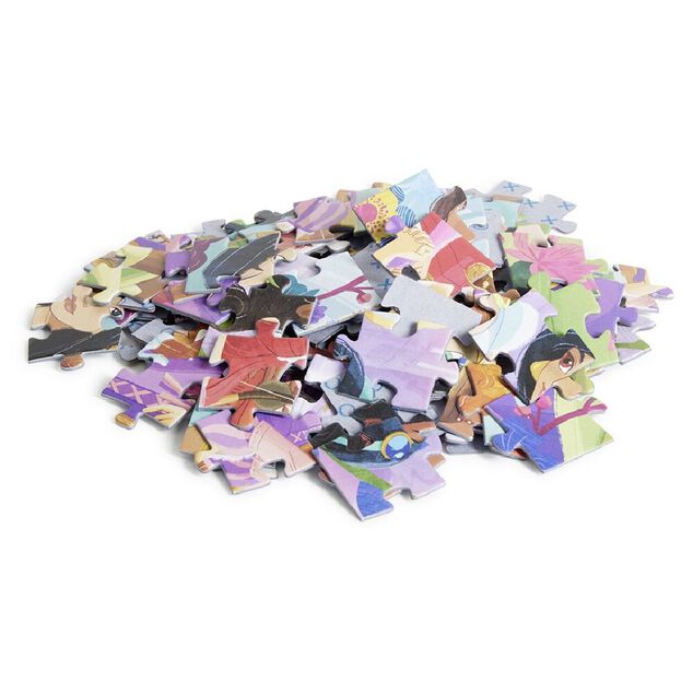 Puzzle enfant 48 pi&egrave;ces princesses Disney x2
