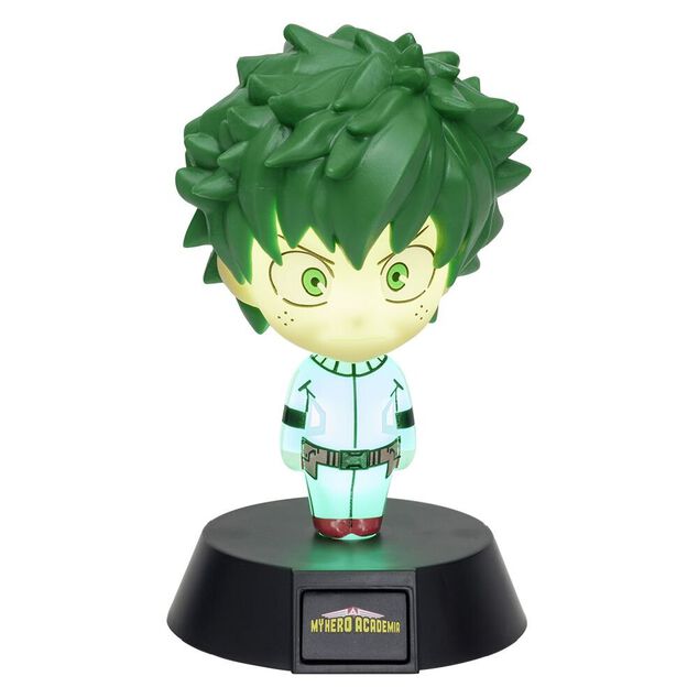 Lampe My Hero Academia Izuku Midoriya Icons veilleuse &agrave; piles