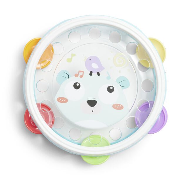 Hochet tambourin pour b&eacute;b&eacute; (2 mod&egrave;les)