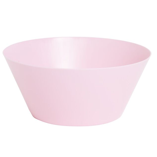 Saladier plastique Ø25xH11cm (3 couleurs)