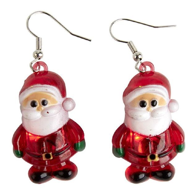 Boucles d'oreille lumineuses 2led