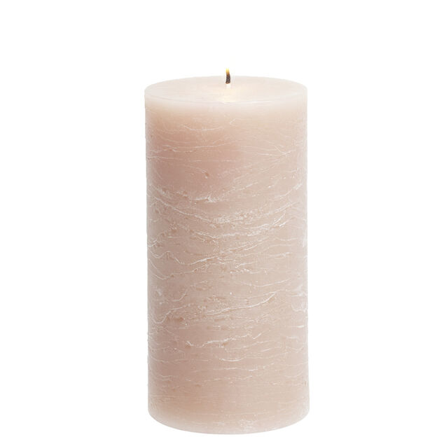 Bougie pilier marron 50H