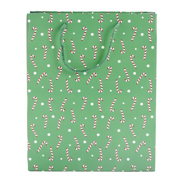 Sac cadeau de No&euml;l Candy moyen mod&egrave;le (2 mod&egrave;les)