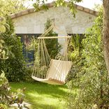 Hamac fauteuil Majorque taupe 1 personne