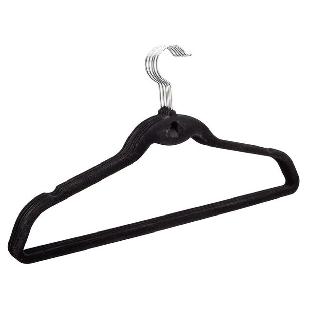 Cintre plastique ABS noir x5