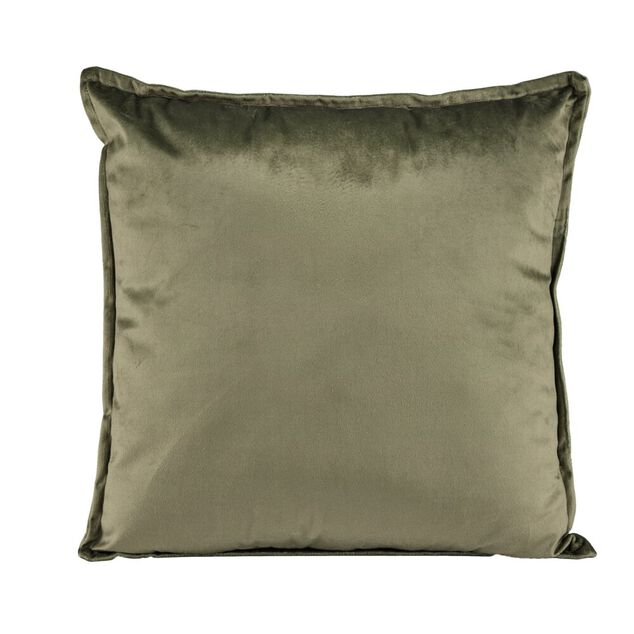 Coussin carré velours uni 45x45cm (2 modèles)
