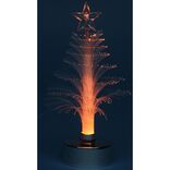 Sapin lumineux fibre optique multicolore