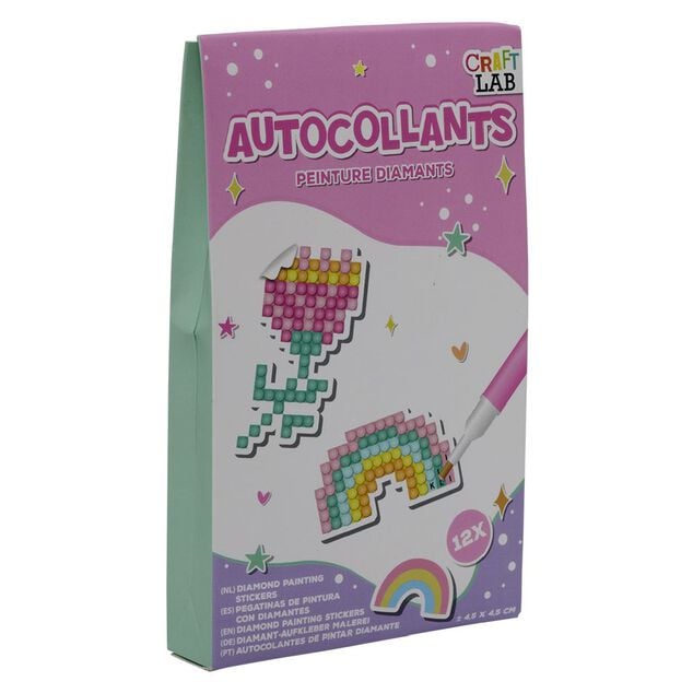 Sticker &agrave; peindre 15x9cm