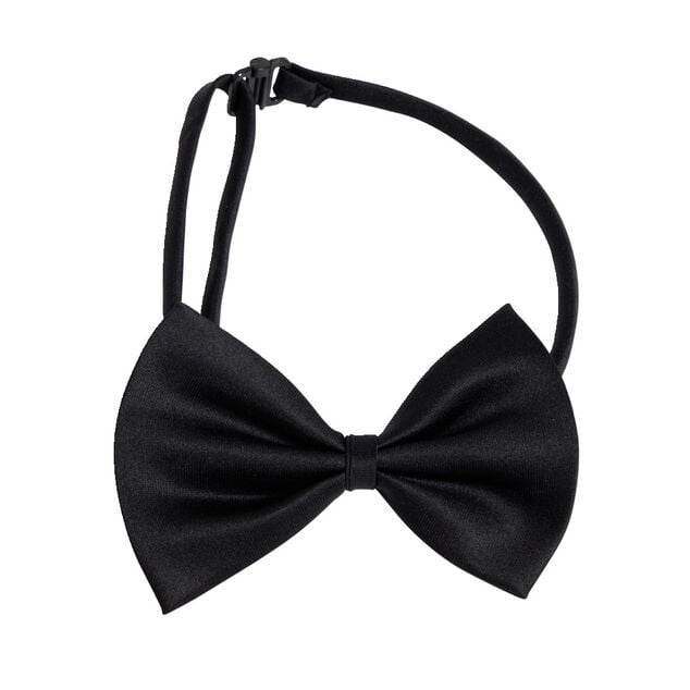 Collier fantaisie noeud papillon pour chien ajustable &eacute;lastique L25-40cm