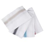 Torchon en coton blanc x4 40x60cm