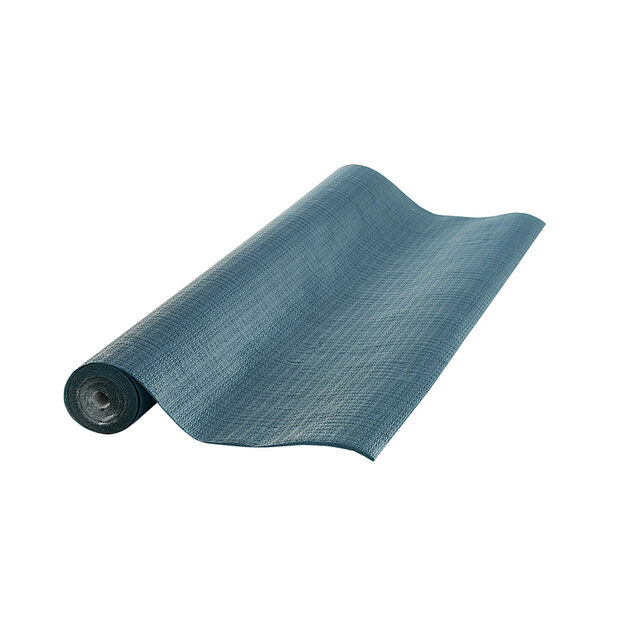 Nappe gauffrée bleu canard en papier 20 m