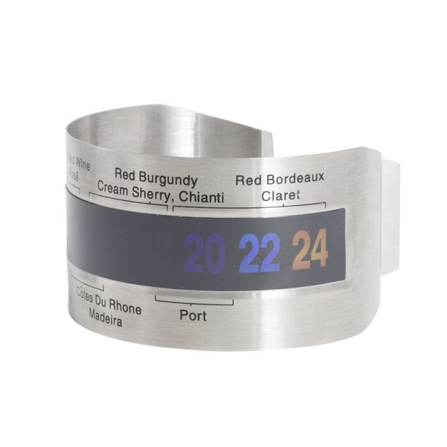 Thermomètre à vin en contour bouteille