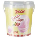 Seau barbe à papa Togolo goût vanille 50g