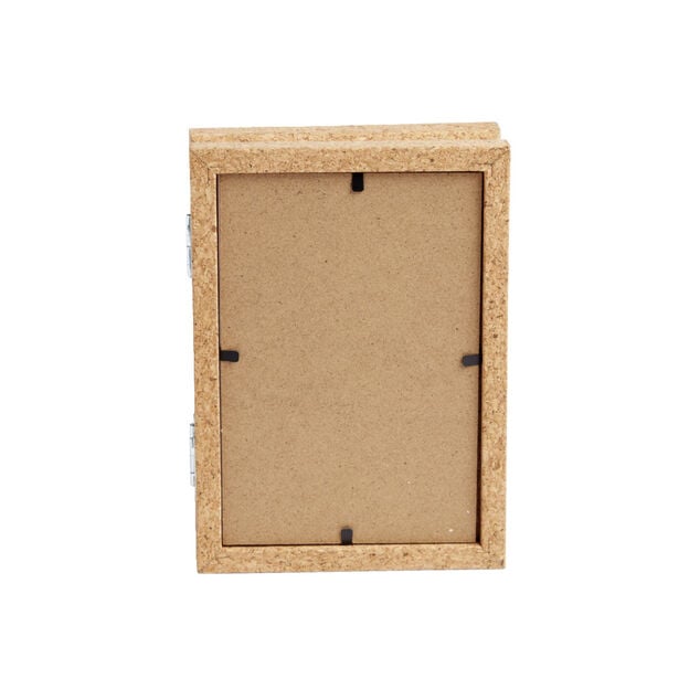 Cadre photo double en bois 25x17cm pour photo 10x15cm