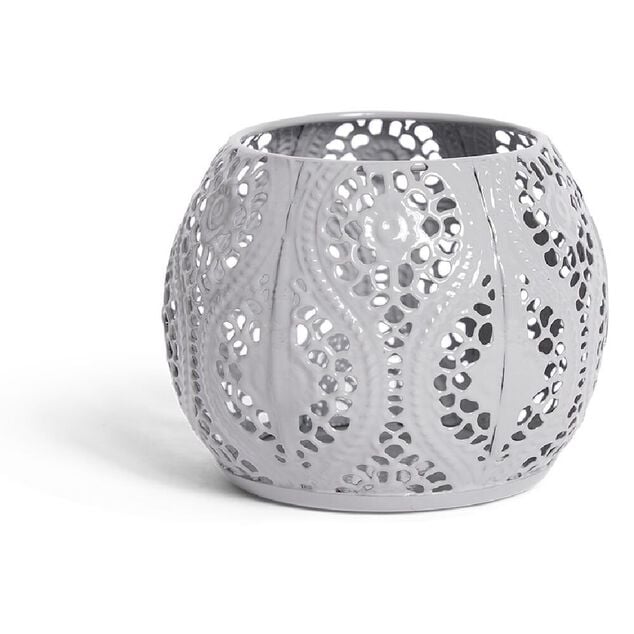 Bougeoir en m&eacute;tal &Oslash;9xH.7cm dor&eacute;