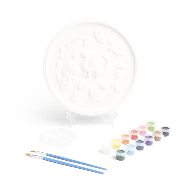 Plâtre 3D à peindre licorne ou dinosaure - 2 modèles