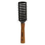 Brosse tunnel multi-usages picots perlés manche en bois