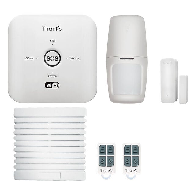 Alarme connect&eacute;e sans fil WIFI