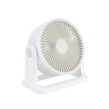 Ventilateur &agrave; poser Homday 3 vitesses inclinaison 90&deg; 10W &Oslash;20cm