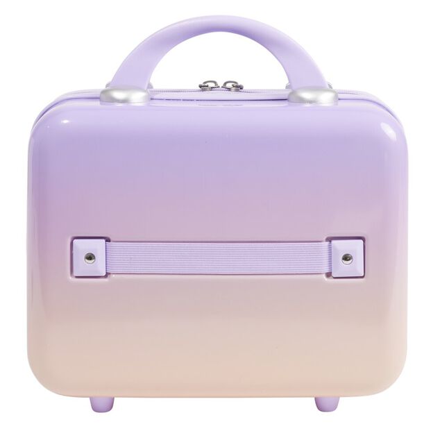 Vanity 10L d&eacute;grad&eacute; pastel rose et violet 31x16xH23,5cm