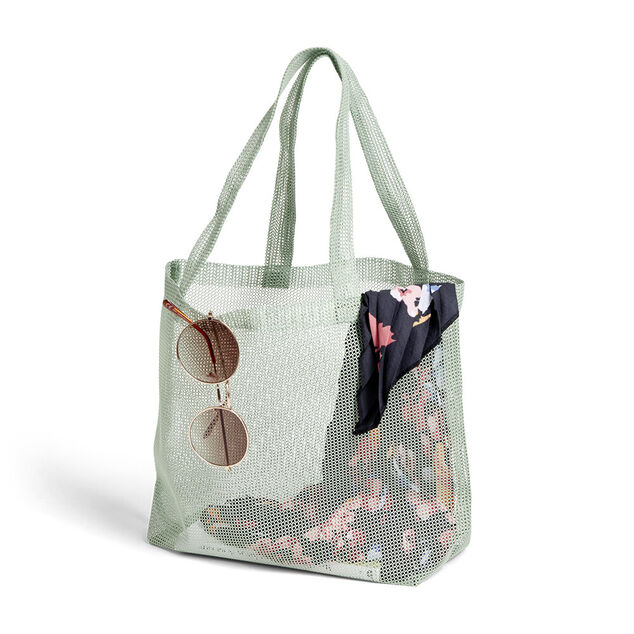 Sac mesh polyester petit format L33x10xH27cm - 4 coloris