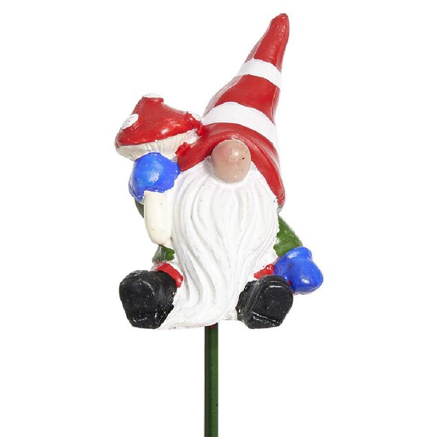 Figurine &agrave; planter gnome de jardin H50cm