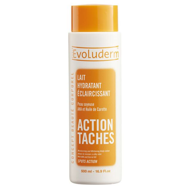 Lait &eacute;claircissant Evoluderm action t&acirc;ches 500 ml