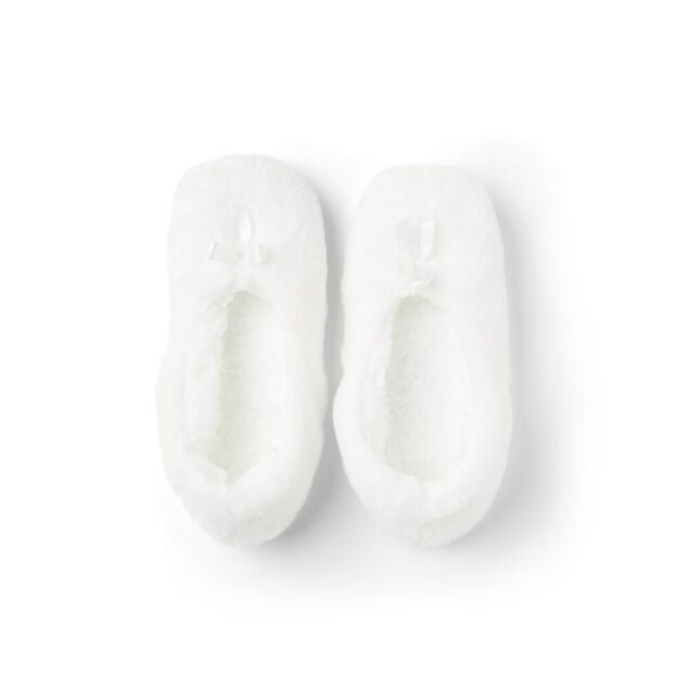 Chaussons ballerines femme blanc T40/41