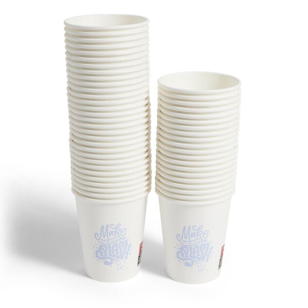 Lot de 50 gobelets jetables en carton