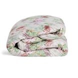 Couette imprimé roses 240x220cm polyester