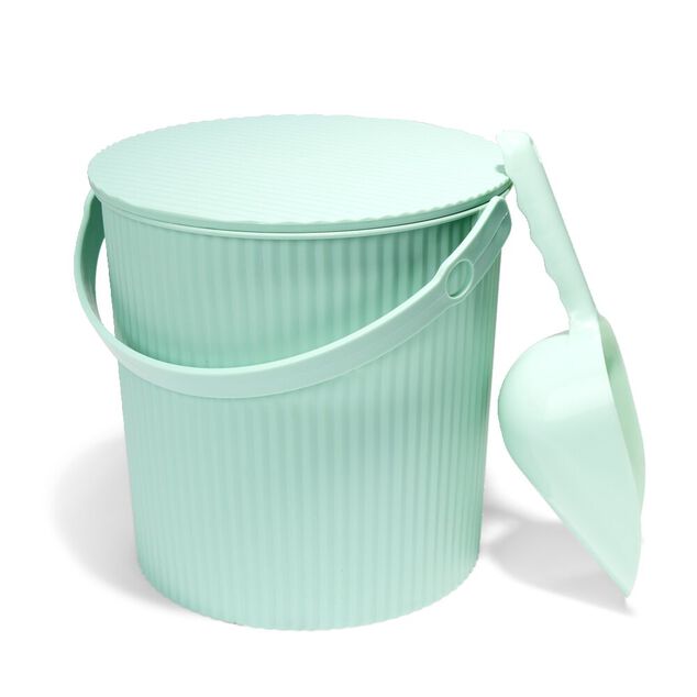 Seau de stockage pour croquettes 10L - &Oslash;26xH.26 cm