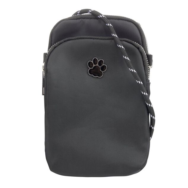 Sac avec fermeture lacet et bandouli&egrave;re amovible 12x3,5xH19cm (2 mod&egrave;les)