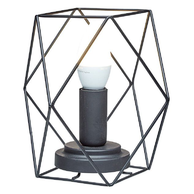 Lampe de Chevet M&eacute;tal Noire