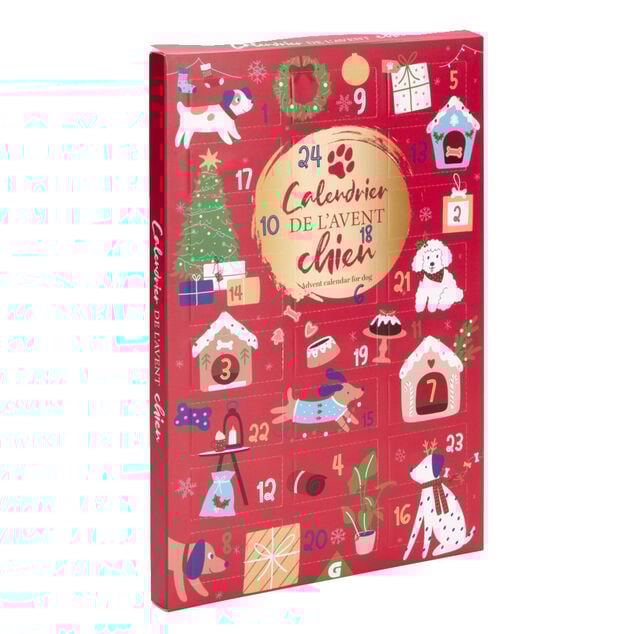 Calendrier de l'avent pour chien