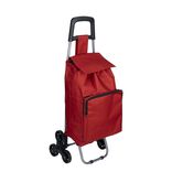 Chariot de course 3 roues rouge 35x18xH97cm