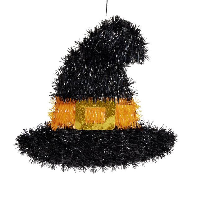 Suspension d&eacute;corative chapeau Halloween