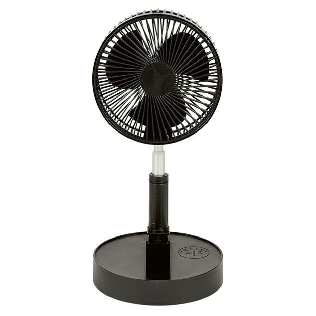 Ventilateur t&eacute;lescopique nomade noir