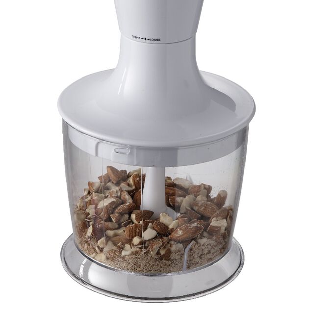 Mixeur &agrave; main 3 en 1 Homday blanc 350 ml