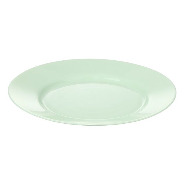 Service &agrave; vaisselle 18 pi&egrave;ces Luminarc Plumi Paradi verre vert p&acirc;le