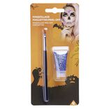 Maquillage paillette peel-off