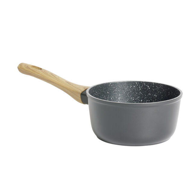 Casserole tous feux dont tous feux dont induction aluminium noir 33x16x8cm