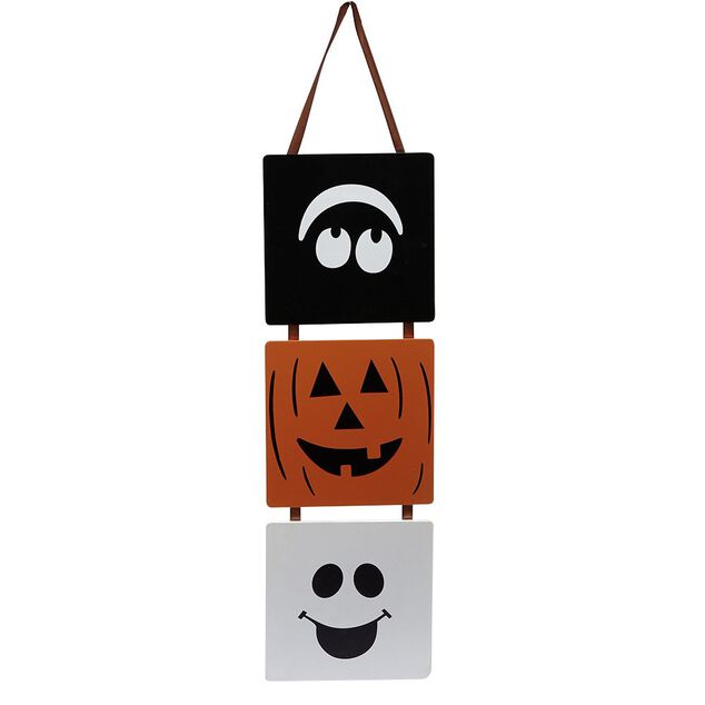 Pancarte Halloween &agrave; suspendre